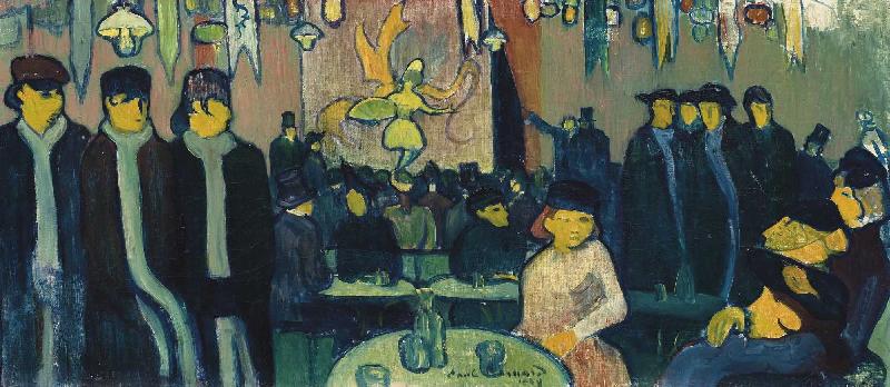 Emile Bernard Le Tabarin ou Cabaret a Paris oil painting image